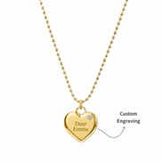 Whisper Script Necklace