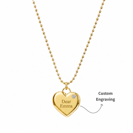 Whisper Script Necklace