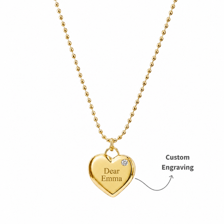 Whisper Script Necklace